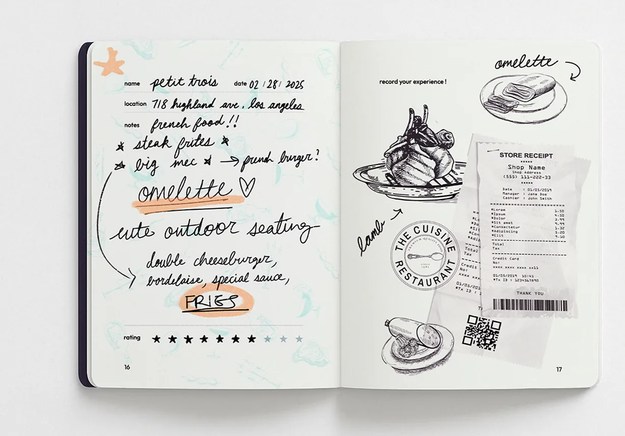 Beli notebook interior
