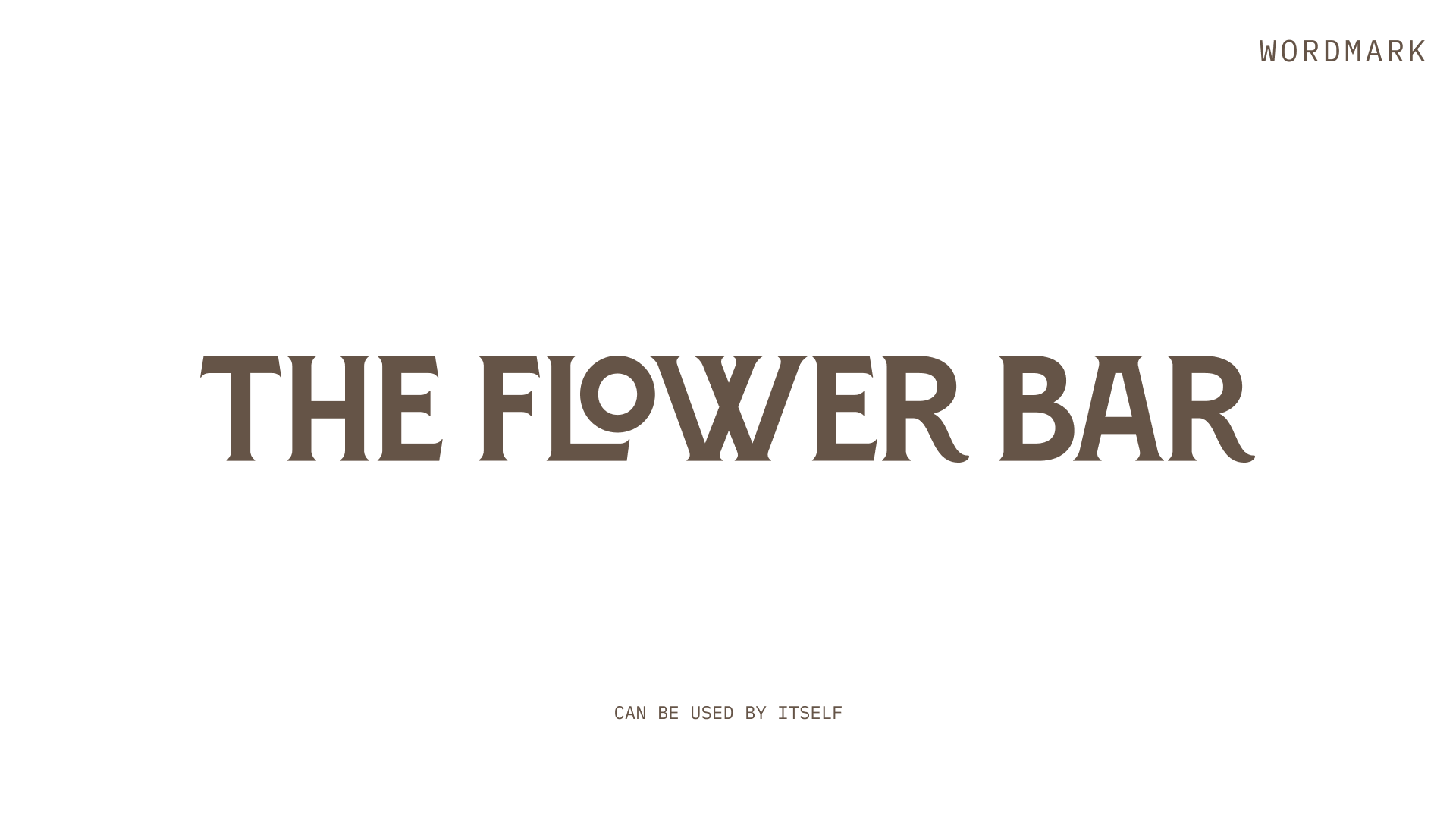 The Flower Bar wordmark