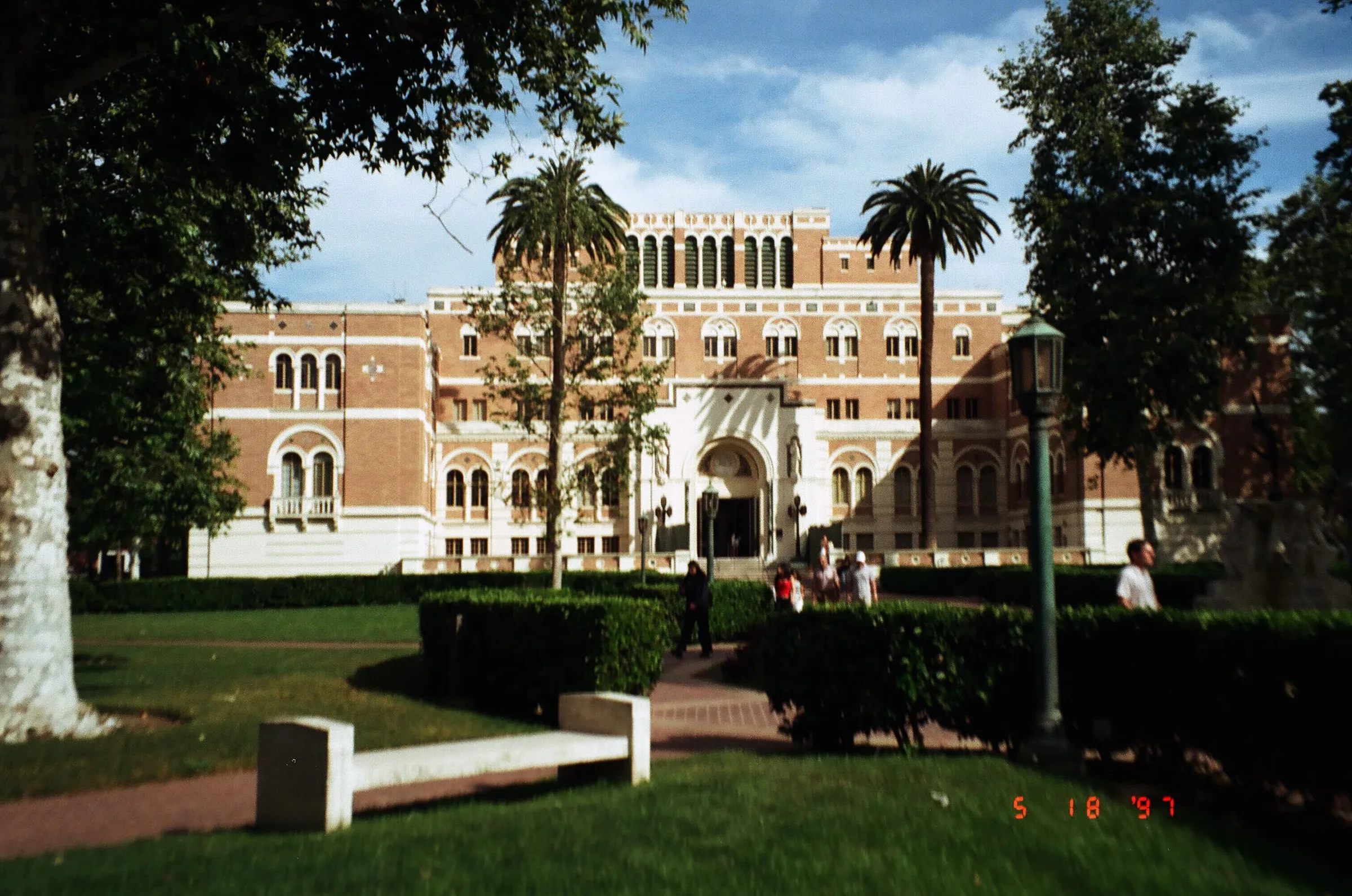 USC campus location still from the shoot