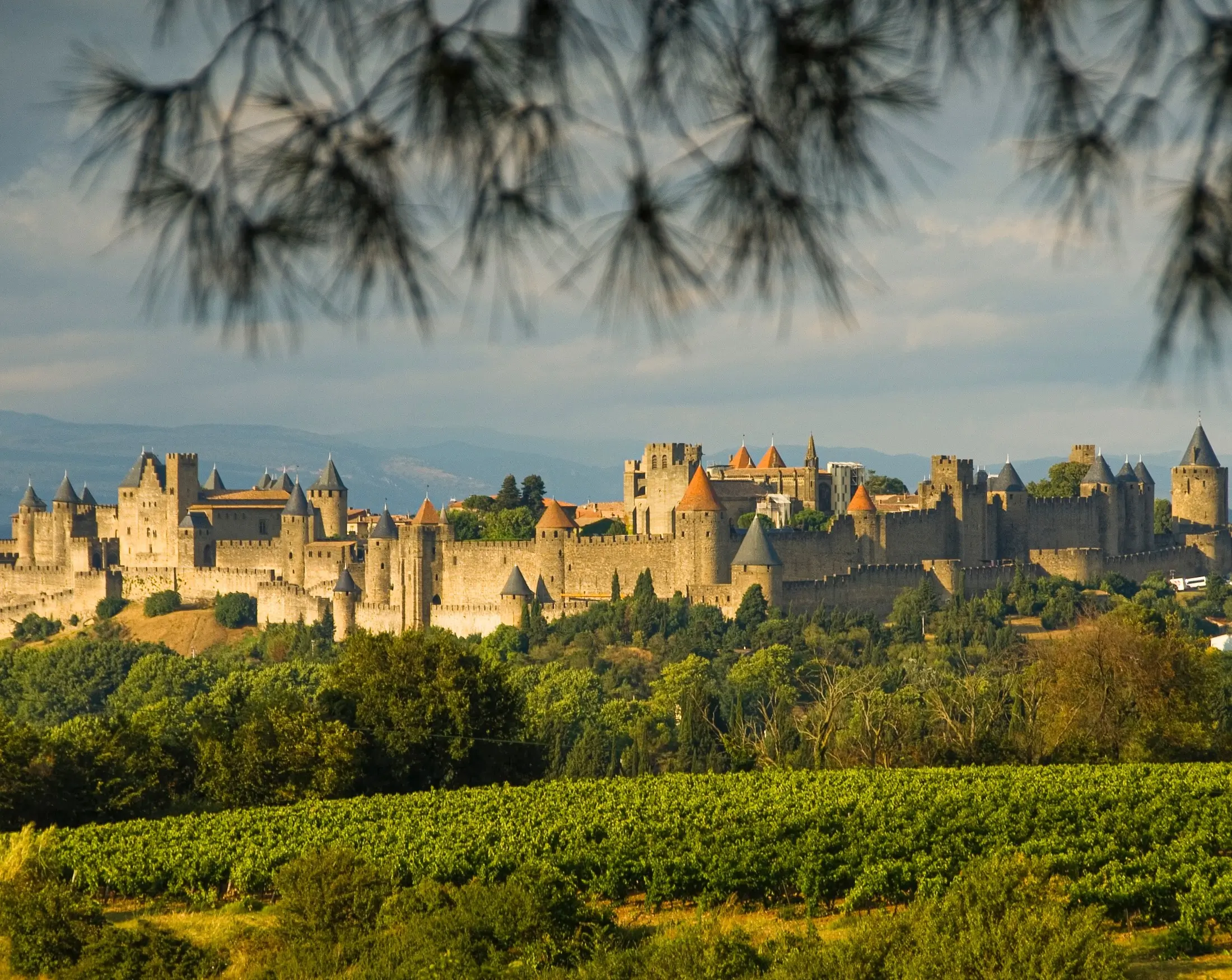 Nearby town Carcassonne sights